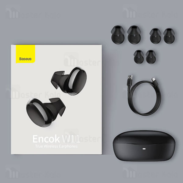 هدفون بی سیم باسئوس مدل FAN EARHOOK ENCOK W11 SPORT