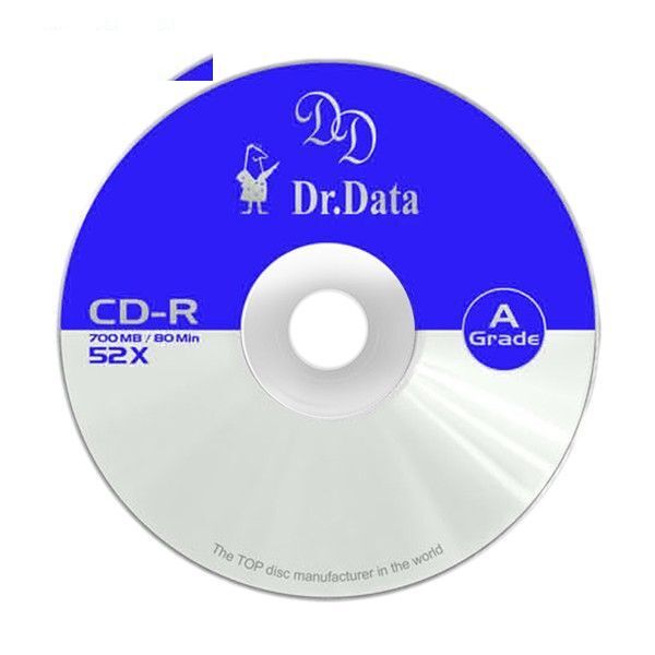 سی دی خام دکتر دیتا مدل CD-R پک 50 عددی