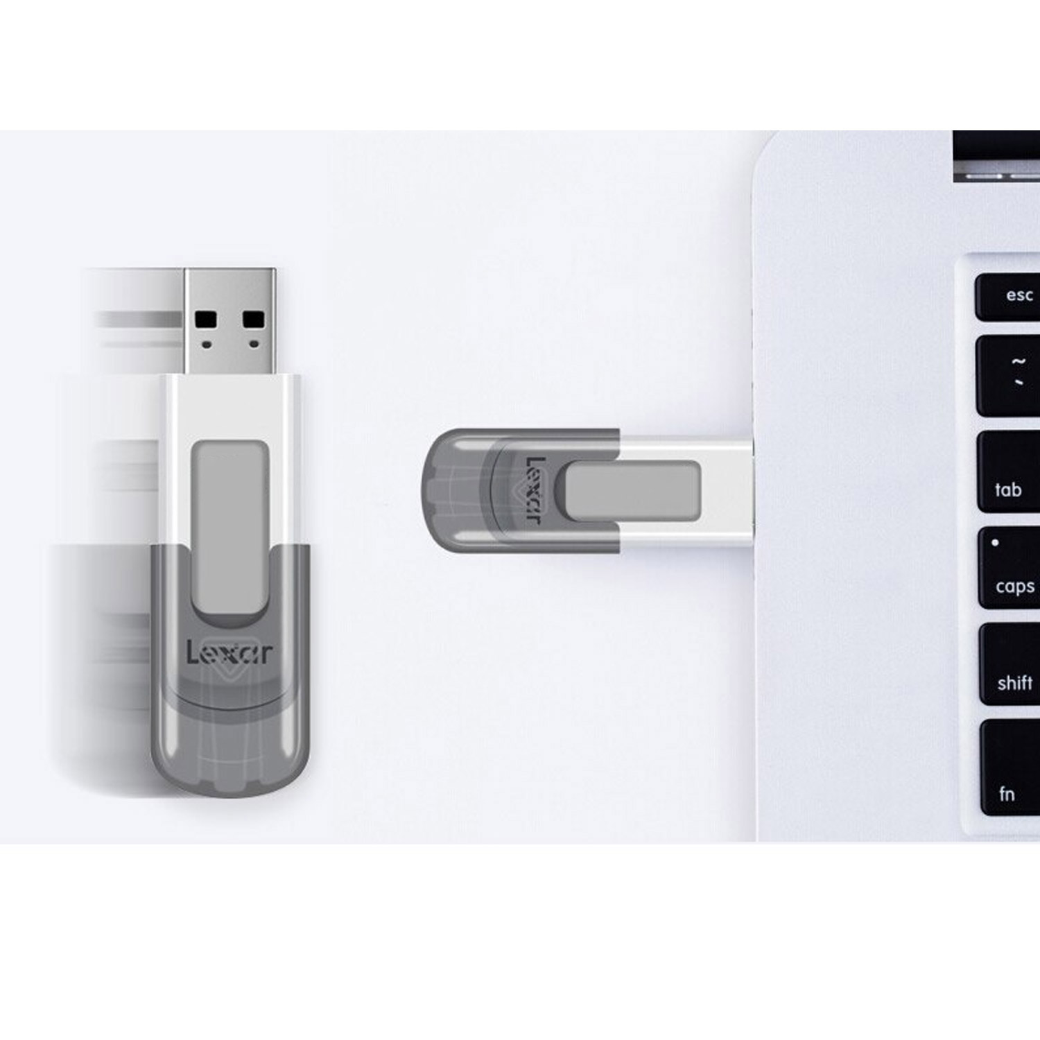 فلش مموری لکسار مدل JumpDrive V100 ظرفیت 32 گیگابایت