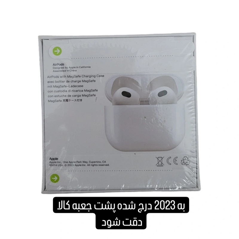 هدست بلوتوثی مدل AirpoDs 3 2023