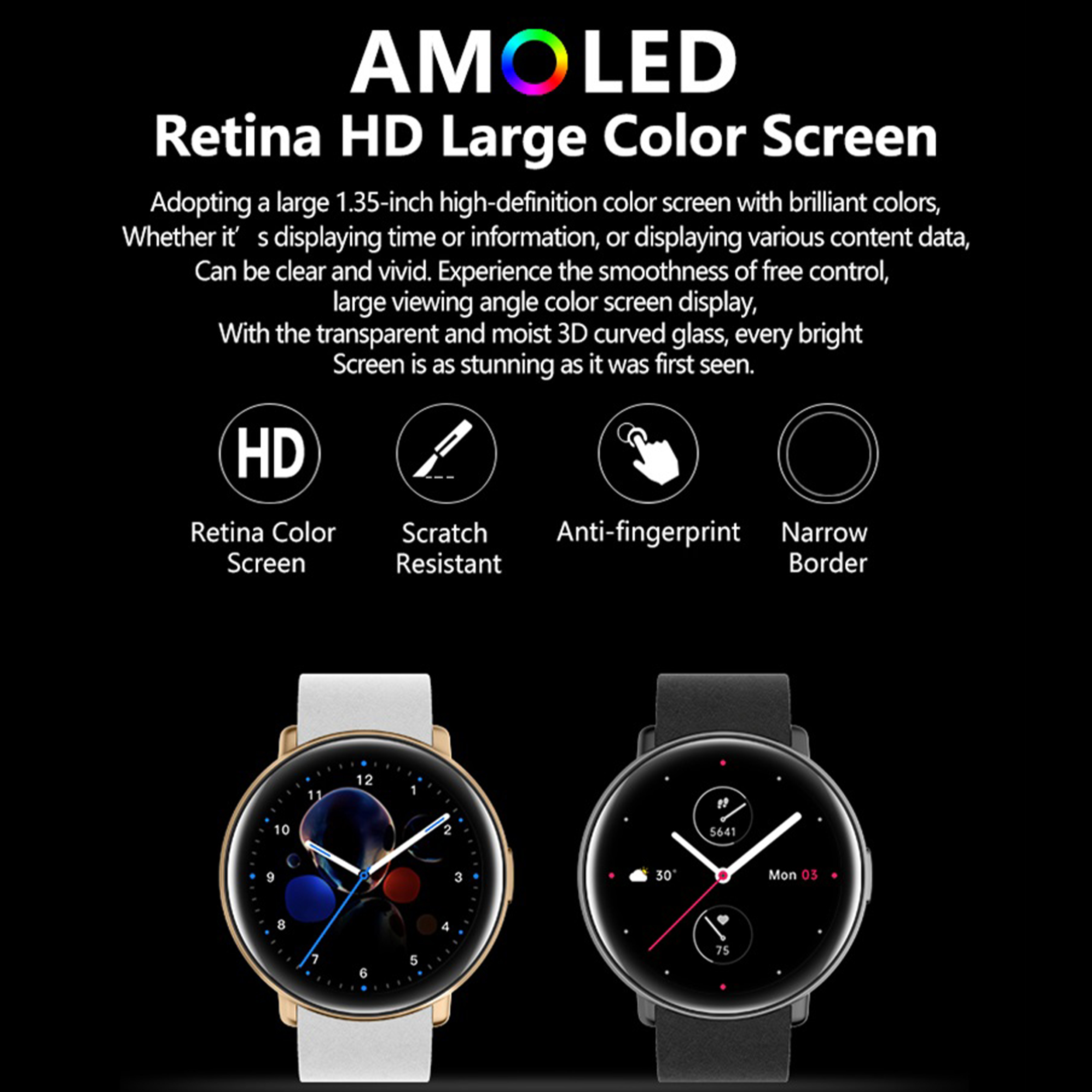 ساعت هوشمند مدل M30-AMOLED