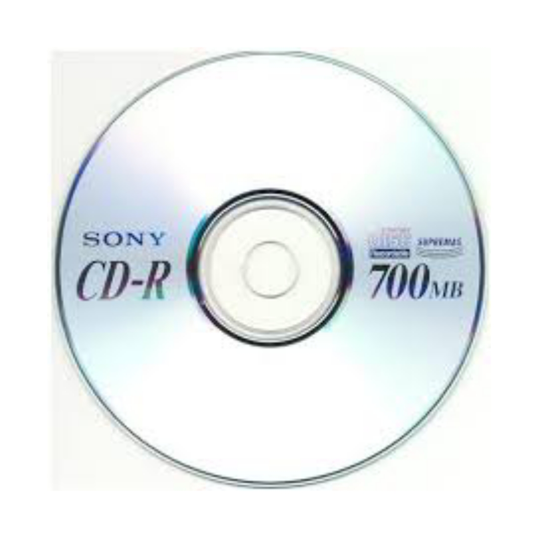 سی دی خام سونی مدل CD-R بسته 2 عددی