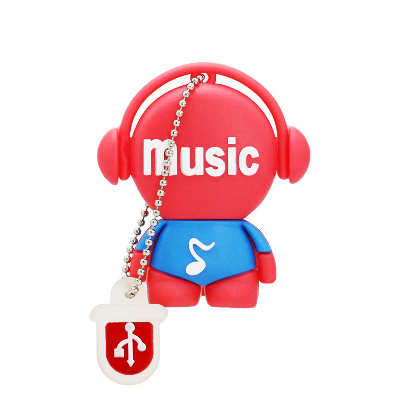 فلش مموری طرح موزیک من 02 مدل Ul-Music man02 ظرفیت 128 گیگابایت