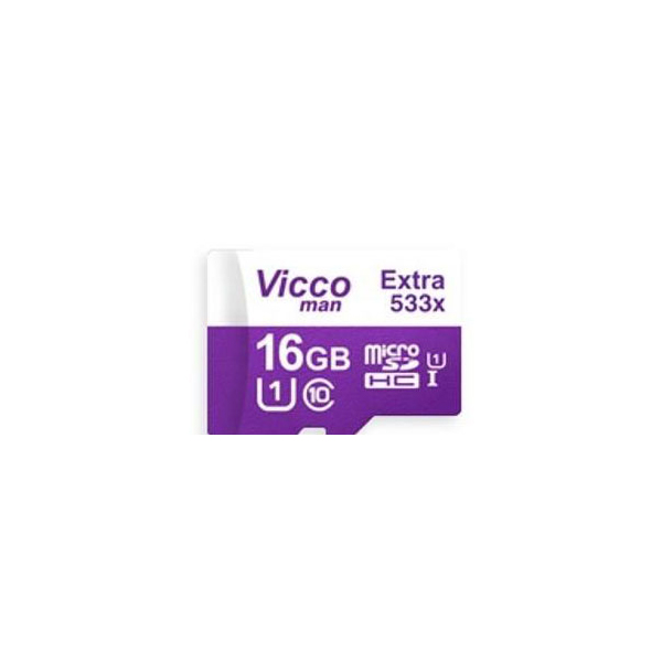 کارت حافظه microSDHC ویکو من مدل Extre 533X کلاس 10 استاندارد UHS-I U1 سرعت 80MBps ظرفیت 16 گیگابایت