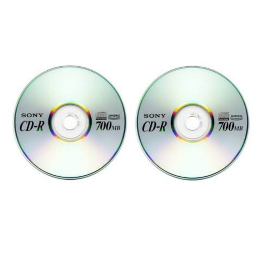 سی دی خام سونی مدل CD-R بسته 2 عددی