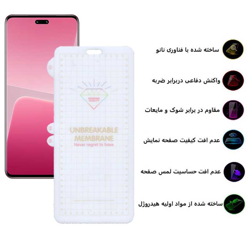 محافظ صفحه نمایش اِپیکوی مدل Hydrogel مناسب برای گوشی موبایل شیائومی Mi 13 Lite / Civi 2