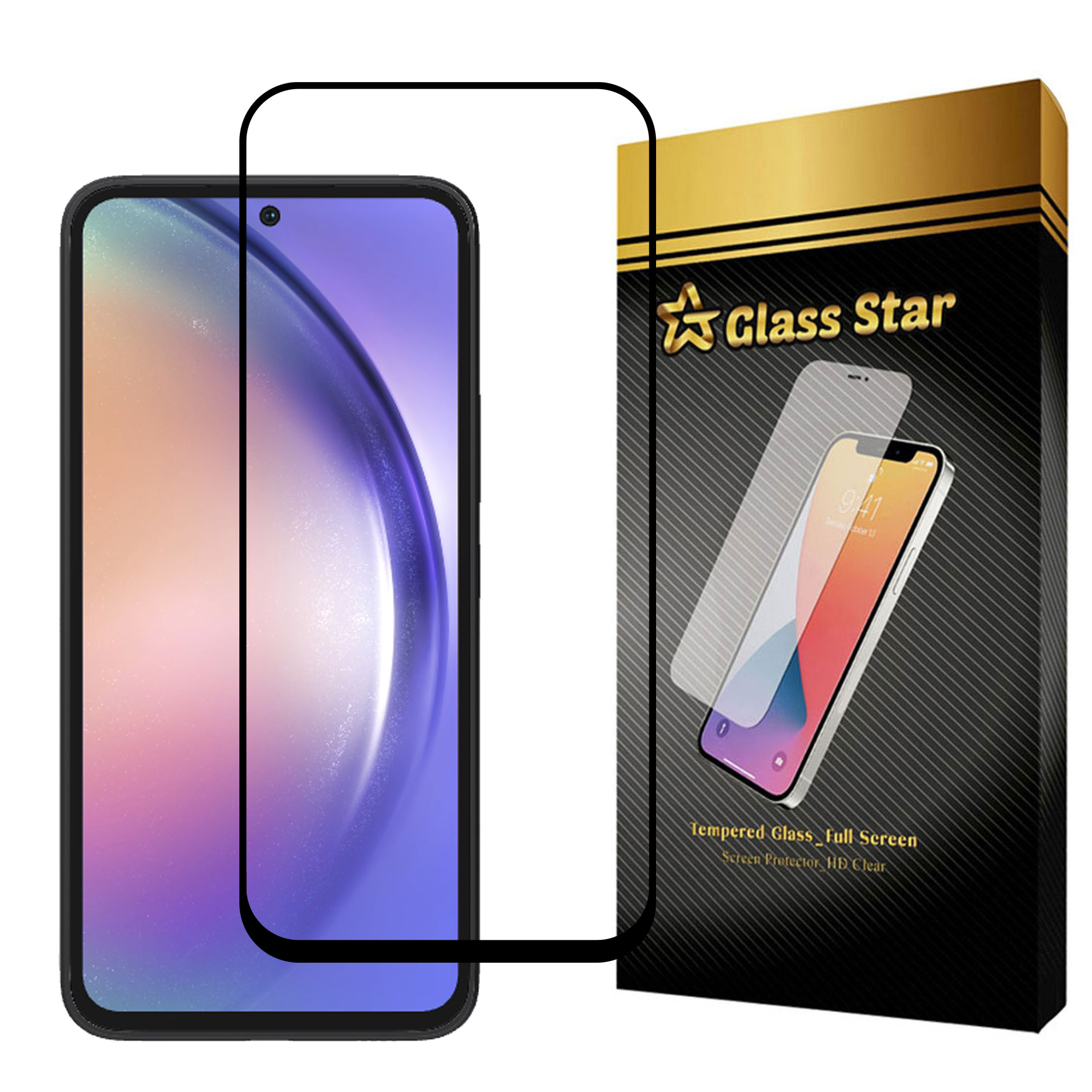 محافظ صفحه نمایش سرامیکی گلس استار مدل CERAMS مناسب برای گوشی موبایل سامسونگ Galaxy A54