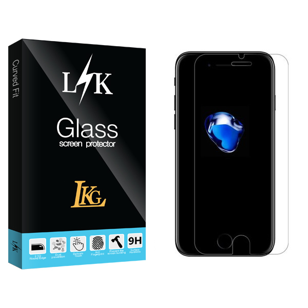 محافظ صفحه نمایش شیشه ای ال کا جی مدل LK Glass مناسب برای گوشی موبایل اپلiphone  7 / 8