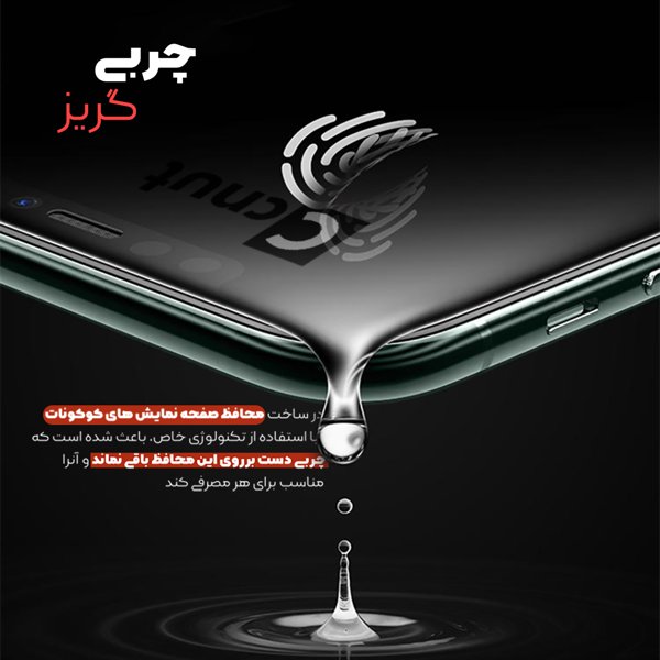 محافظ صفحه نمایش شیشه ای کوکونات مدل UD مناسب برای گوشی موبایل آنر X5 Plus