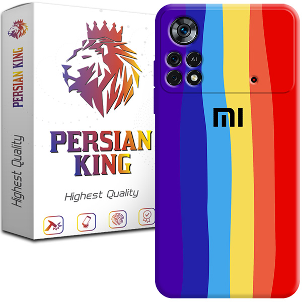 کاور پرشین کینگ مدل RED-HAFT 21 مناسب برای گوشی موبایل شیائومی Redmi Note 11 5G / Poco M4 Pro 5G / Redmi Note 11T