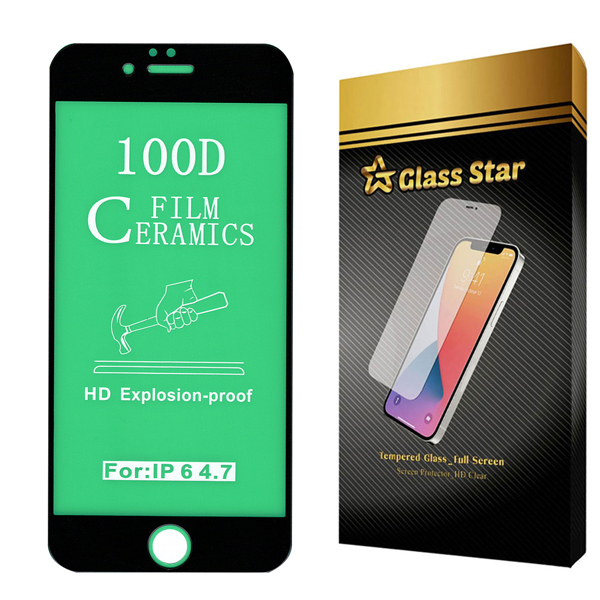 محافظ صفحه نمایش سرامیکی گلس استار مدل CRM100D مناسب برای گوشی موبایل اپل iPhone 6