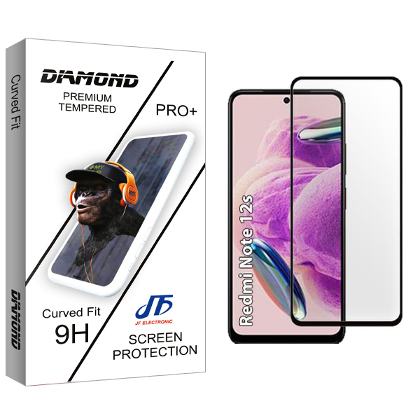 محافظ صفحه نمایش شیشه ای جی اف مدل Diamond مناسب برای گوشی موبایل شیائومی Redmi note 12s