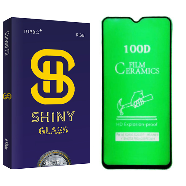 محافظ صفحه نمایش سرامیکی آتوچبو مدل Shiny Glass مناسب برای گوشی موبایل سامسونگ Galaxy A30s