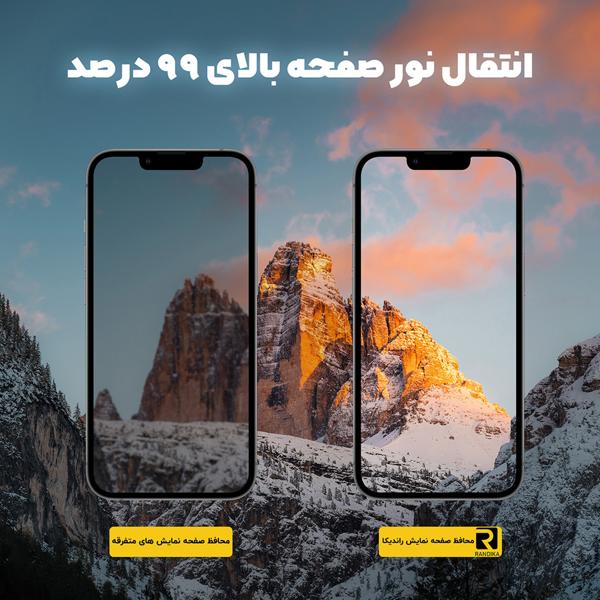 محافظ صفحه نمایش راندیکا مدل RK SuperD AntiStatic مناسب برای گوشی موبایل اپل IPhone 12 Pro Max