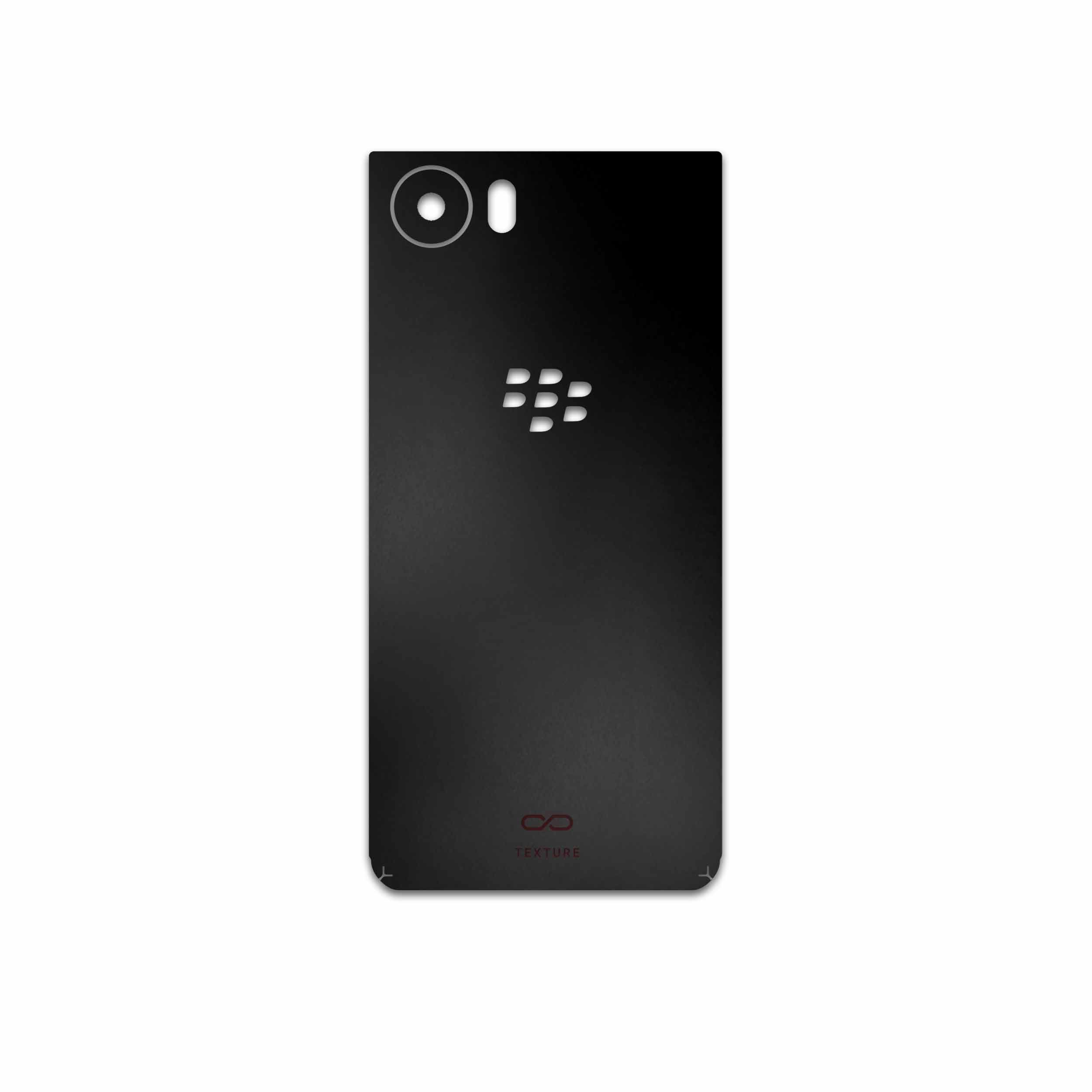 برچسب پوششی ماهوت مدل Matte-Black مناسب برای گوشی موبایل بلک بری KEYONE