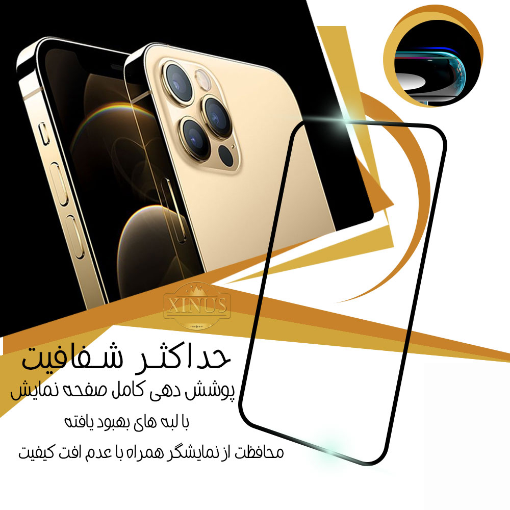 محافظ صفحه نمایش ژینوس مدل  FULPLUSX مناسب برای گوشی موبایل موتورولا Moto G23