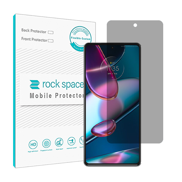 محافظ صفحه نمایش حریم شخصی راک اسپیس مدل HyPRV مناسب برای گوشی موبایل موتورولا Edge 30 Pro