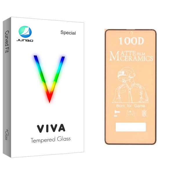 محافظ صفحه نمایش مات جانبو مدل Viva Glass مناسب برای گوشی موبایل شیائومی POCO M3