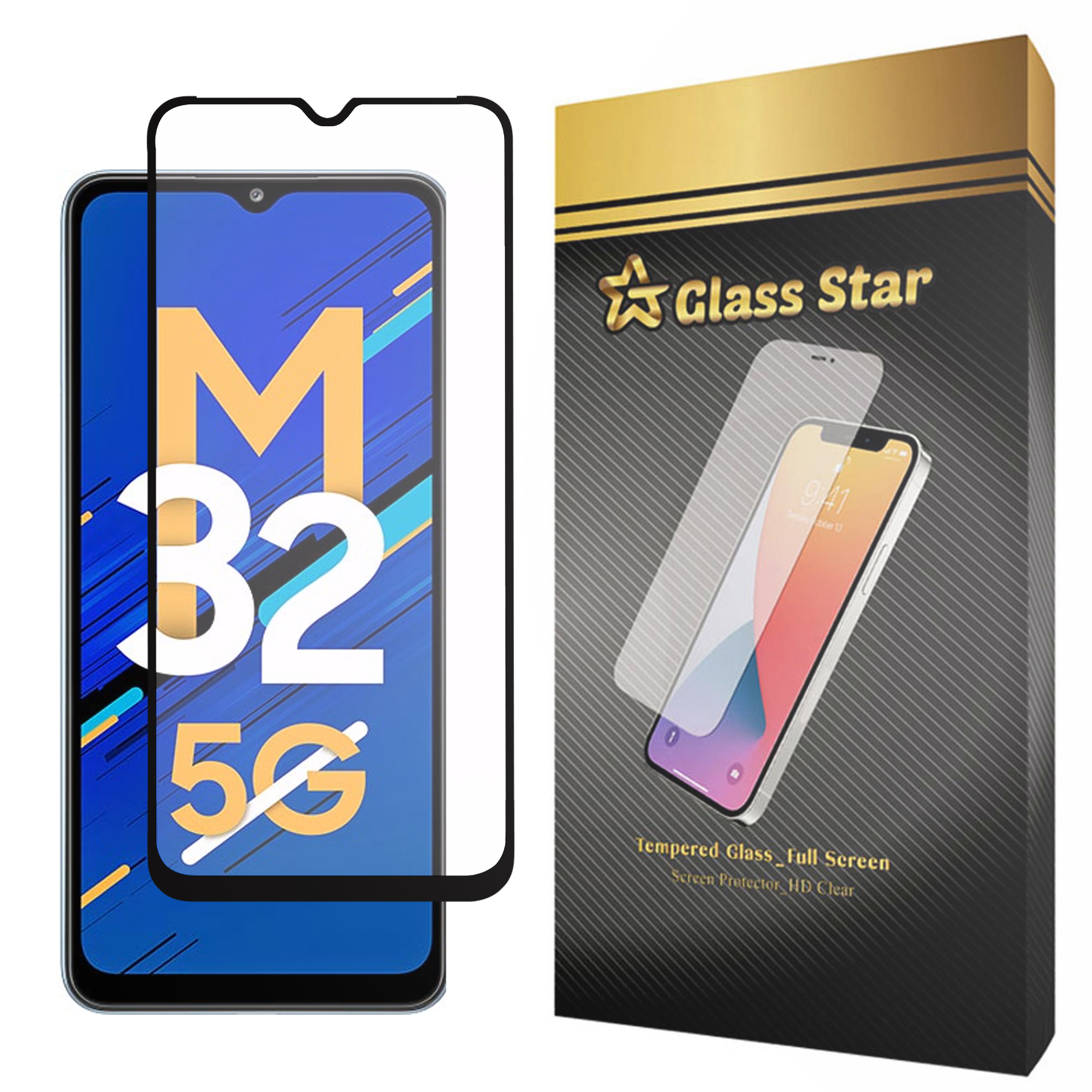 محافظ صفحه نمایش سرامیک مات گلس استار مدل CAGA-Glass مناسب برای گوشی موبایل سامسونگ Galaxy M32 5G