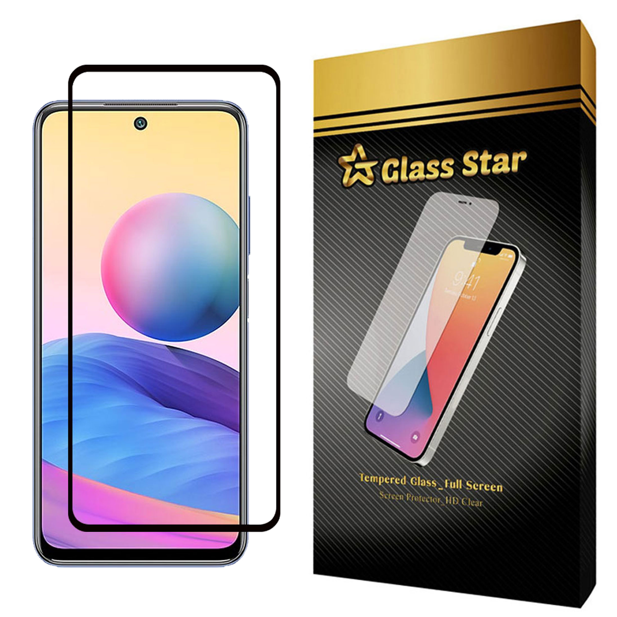 محافظ صفحه نمایش گلس استار مدل FUGA-Glass مناسب برای گوشی موبایل شیائومی Redmi Note 10 5G