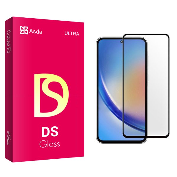 محافظ صفحه نمایش شیشه ای آسدا مدل DS مناسب برای گوشی موبایل سامسونگ Galaxy A55