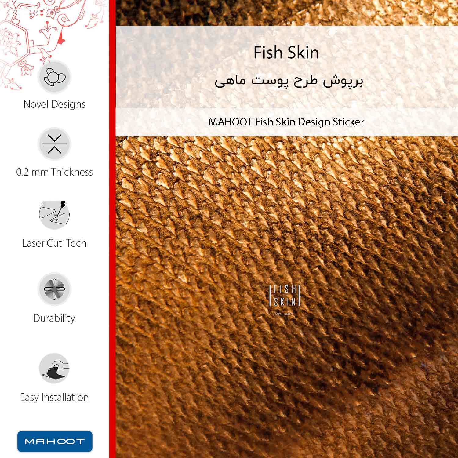 برچسب پوششی ماهوت مدل Fish Skin مناسب برای گوشی موبایل نوکیا 3.2 TA-1164