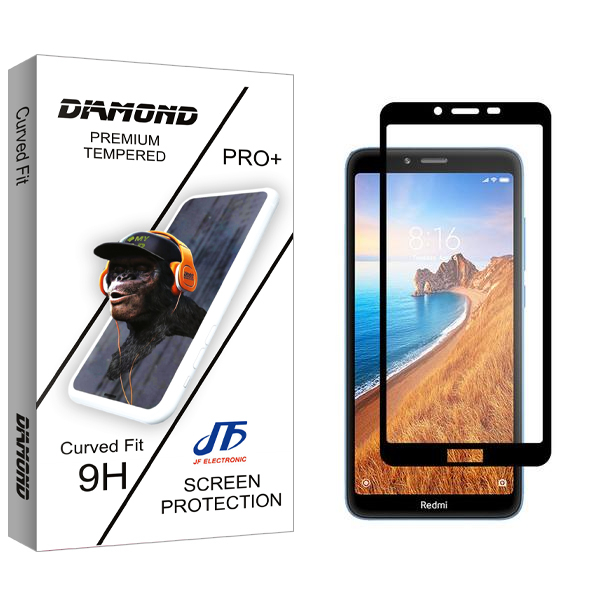 محافظ صفحه نمایش سرامیکی جی اف مدل Diamond مناسب برای گوشی موبایل شیائومی Redmi 7A