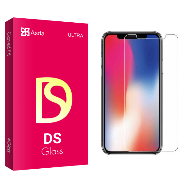 محافظ صفحه نمایش آسدا مدل DS glass مناسب برای گوشی موبایل اپل iPhone X