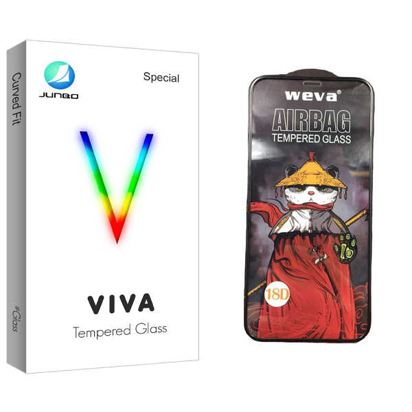 محافظ صفحه نمایش شیشه ای جانبو مدل Viva Pro_Airbag مناسب برای گوشی موبایل اپل iPhone 12 Pro Max