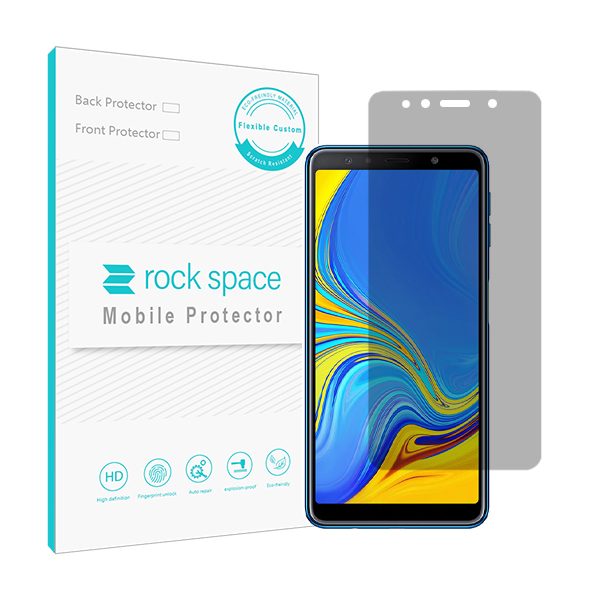 محافظ صفحه نمایش حریم شخصی راک اسپیس کد PRV مناسب برای گوشی موبایل سامسونگ Galaxy A7 2018 / A750