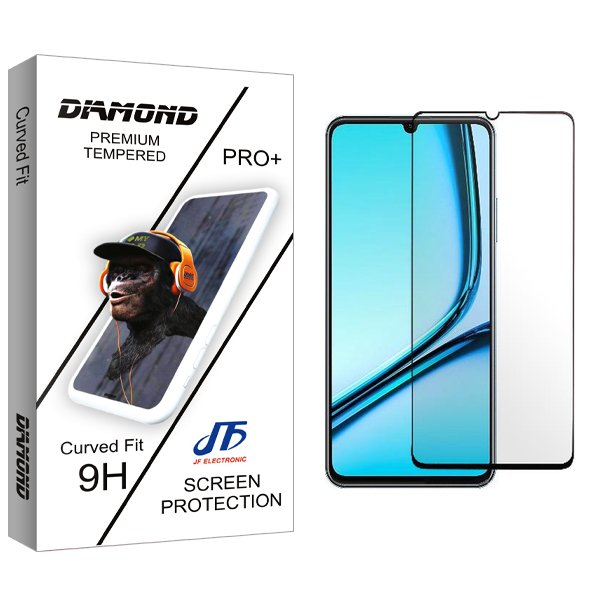 محافظ صفحه نمایش شیشه ای جی اف مدل Diamond مناسب برای گوشی موبایل ریلمی Note 50