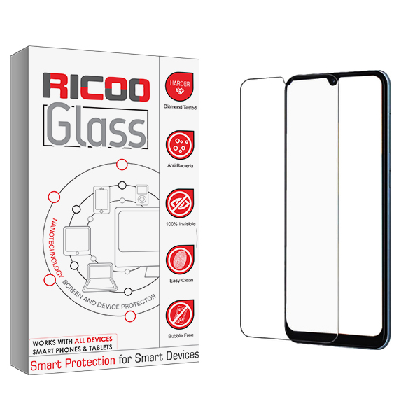 محافظ صفحه نمایش شیشه ای ریکو مدل Ricoo Glass مناسب برای گوشی موبایل سامسونگ Galaxy A30 / A30s