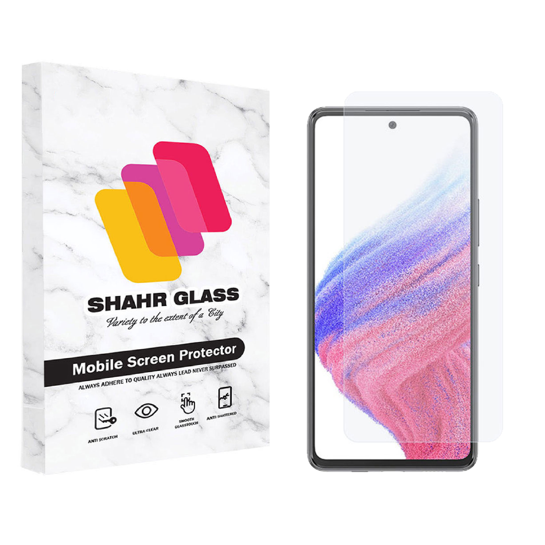 محافظ صفحه نمایش شهر گلس مدل SMP مناسب برای گوشی موبایل سامسونگ Galaxy A53 5G