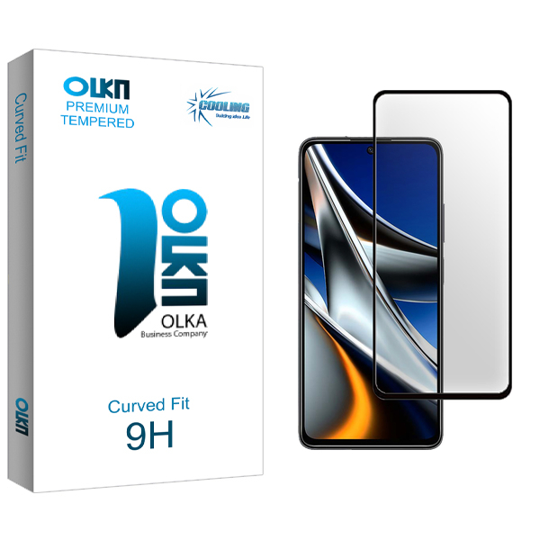 محافظ صفحه نمایش شیشه ای کولینگ مدل Olka Glass مناسب برای گوشی موبایل شیائومی Poco X4 Pro 5G 2201116PG