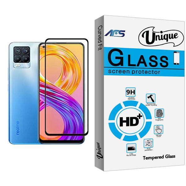 محافظ صفحه نمایش ای اف اس مدل Unique Glass MIX001 مناسب برای گوشی موبایل ریلمی 8 Pro